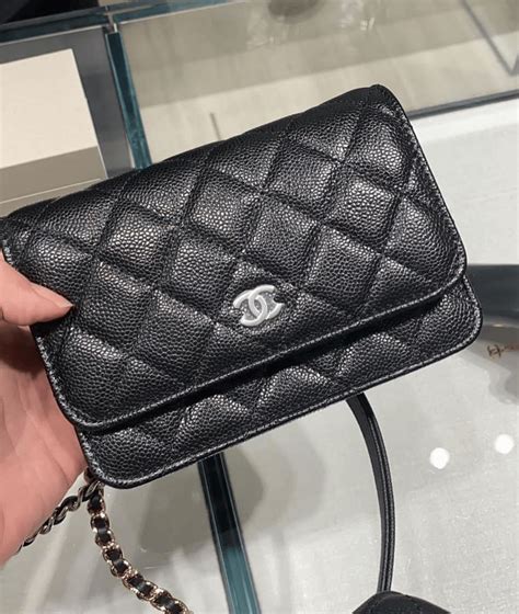 chanel 24s woc|Chanel wallet size chart.